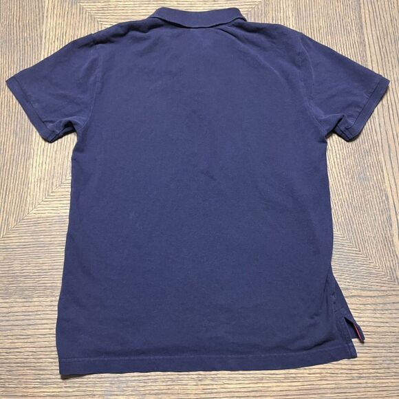 US‎ Polo Assn Boys Size XXL 18 Navy Blue Polo Shirt Red Pony - Picture 8 of 14